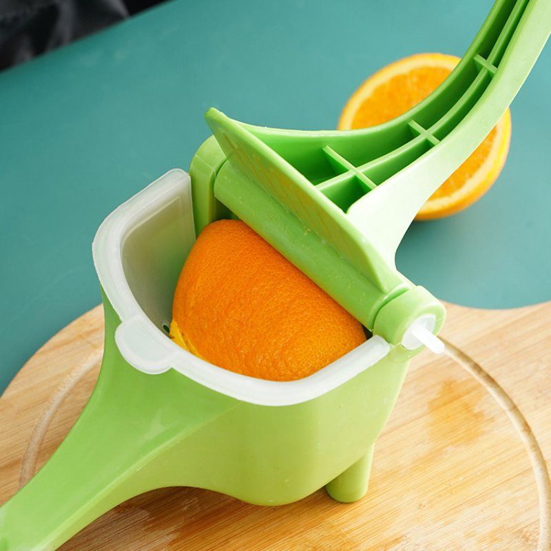 Multifunktionale Saftpresse für Obst und Zitrone, kleine Saftpresse, manuelle Saftpresse, handgehaltene nicht elektrische Saftpresse auf Lager_voghion.com