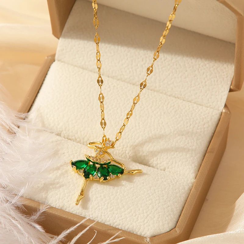 Japanese Korean Style Titanium Steel Necklace For Women, Versatile Niche Design, High-end And Light Luxury, Collarbone_voghion.com