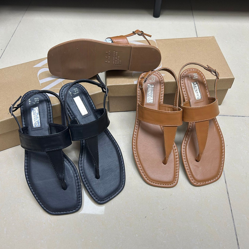 Bequeme flache Sandalen für Damen im Sommer_voghion.com