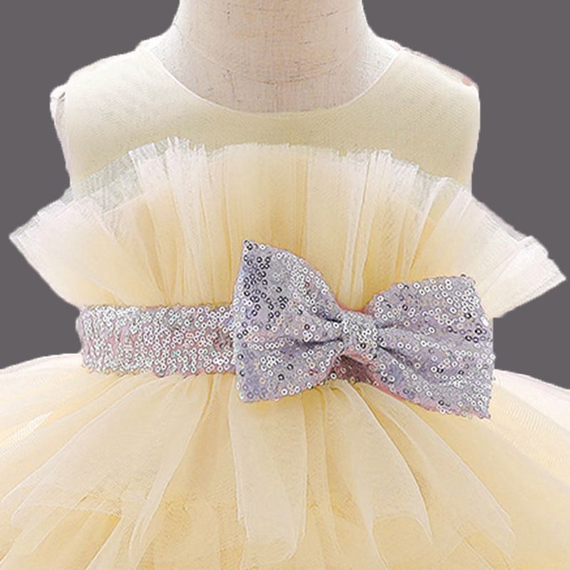 Kids’ Clothing Fluffy Tulle Princess Dress Birthday Party High End Evening Dress Flower Girl Dress_voghion.com