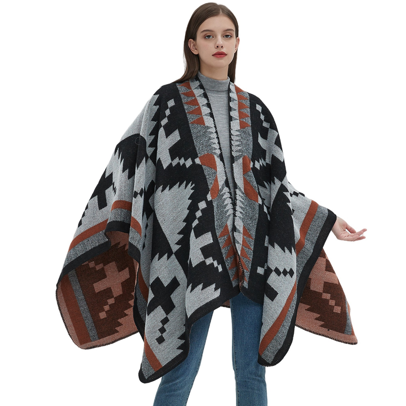 Unisex Geometric Yearning For With The National Wind Travel Air Conditioning Cover Blanket Shawl_voghion.com