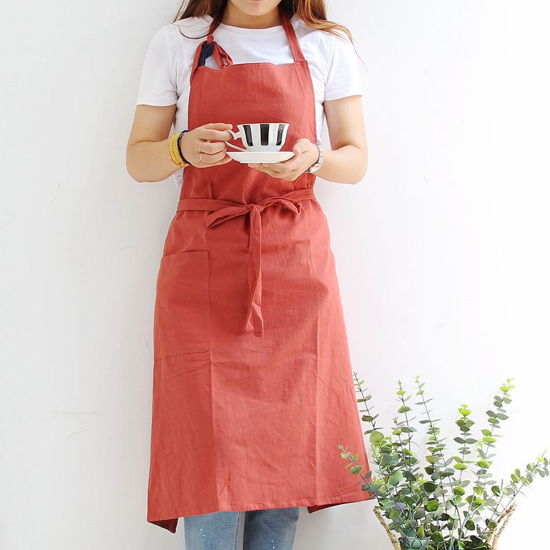 Japanese Korean Style Cotton European And American Workwear Clothes Artistic Flower Shop Baking Plus Size Floral Nail_voghion.com