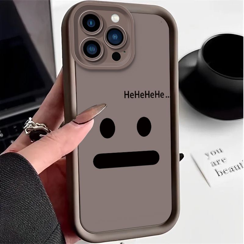 Funny Little People Case For IPhone 16 15 14 13 12 11 Pro Max XS X XR 8 7 6S 6 Plus SE 2020 Liquid Silicone Shockproof Cover_voghion.com