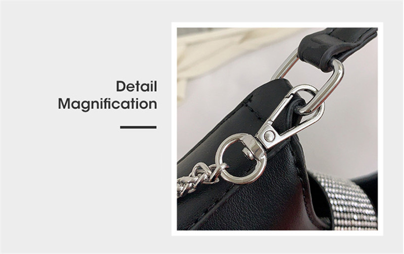 2023 nuove borse per le donne designer mini borsa a tracolla con strass borsa da sera borsa a tracolla con catena_voghion.com