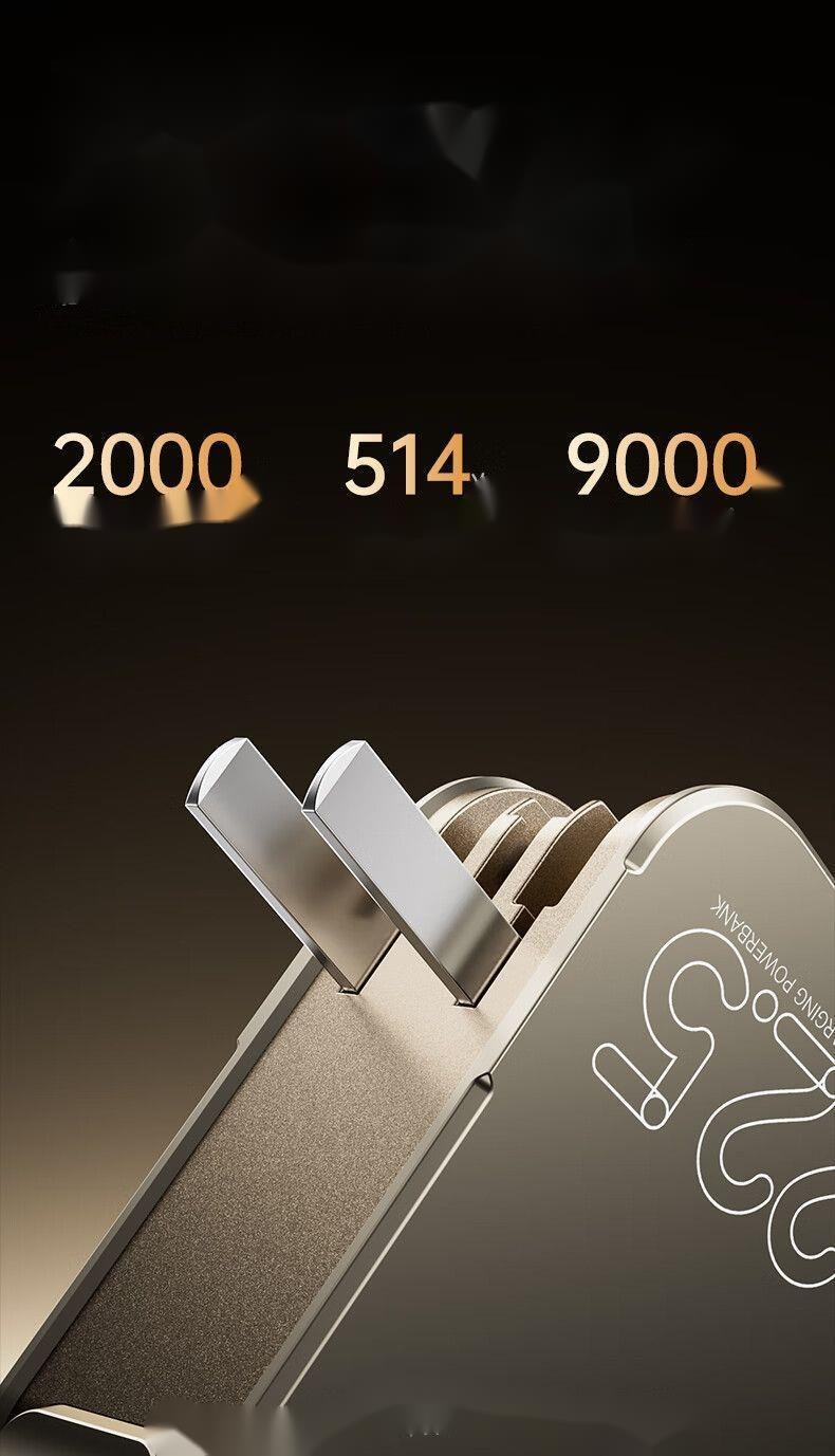 Power Bank 10000mAh Fast Charging Portable AC Plug_voghion.com