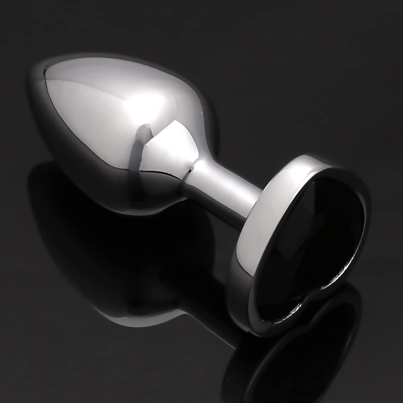 Edelstahl 2,8 CM Anal Plug Herz Metall Butt Plug Sex Spielzeug für Frauen Mann Wasserdicht Schmuck Perlen Erwachsene_voghion.com