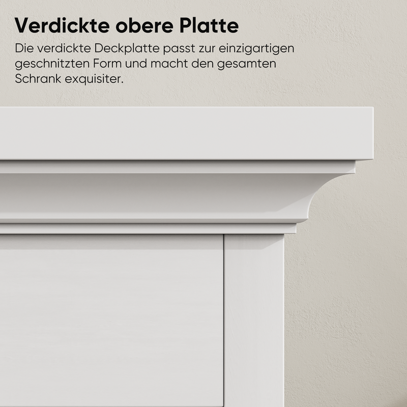 Freistehender Badschrank Mit Stauraum, Bianco Mit Korbtüren Und Verstellbarem Regal, Für Wohnung_voghion.com
