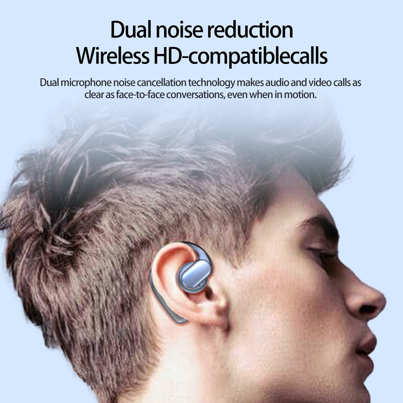 Bežične slušalice Subwoofer IPX6 Anti Dust Brzo punjenje Poziv Automatsko povezivanje Bone Conduction Slušalice kompatibilne s Bluetooth-om Dodaci za trčanje_voghion.com