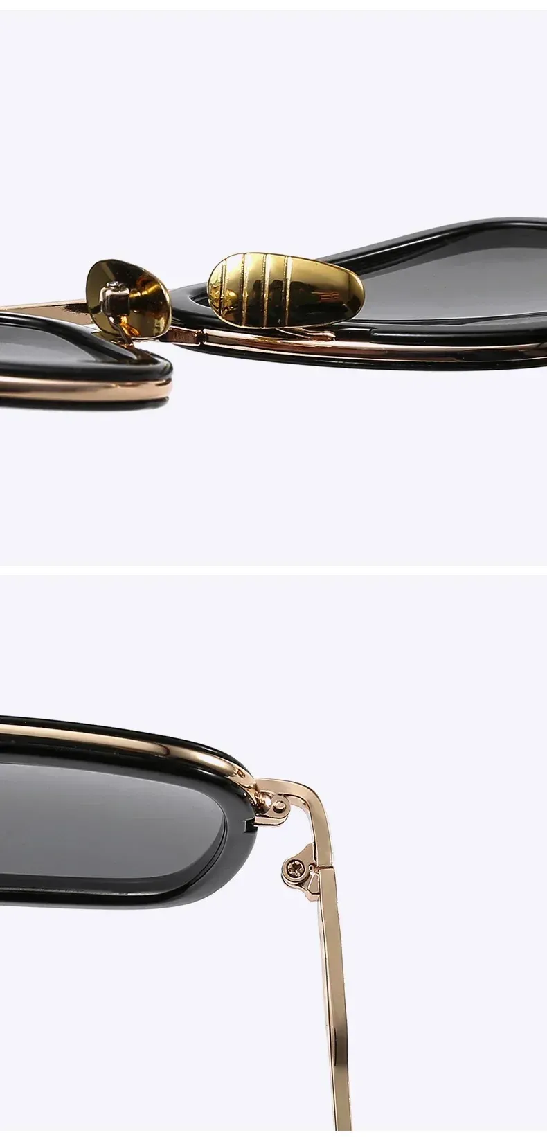 Luxus Quadrat Sonnenbrille Männer Frauen Marke Designer Retro Legierung Rahmen Große Sonnenbrille Vintage Gradienten Männlich Weiblich Oculos Feminino_voghion.com