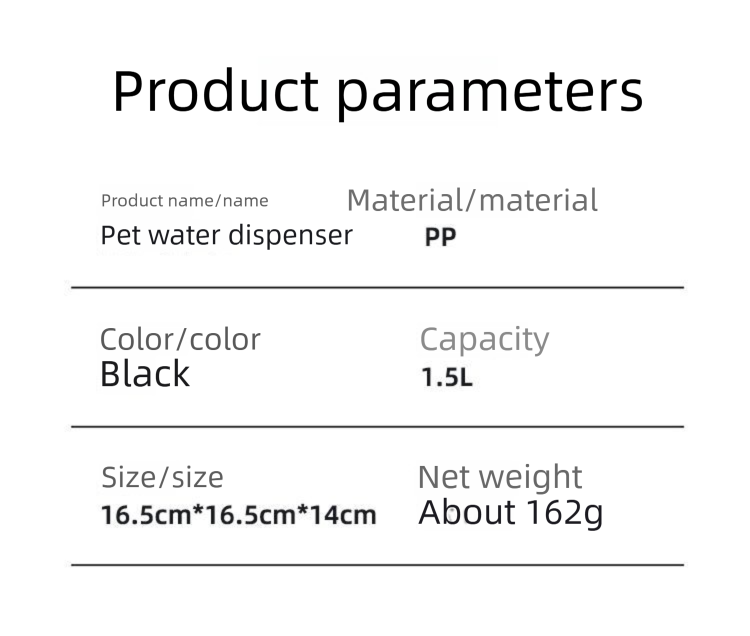 Dispenser 1.5L Large Capacity Automatic Circulation Smart Water Fountain Silent Cat Dog Drinking Bowl Pet Supplies_voghion.com