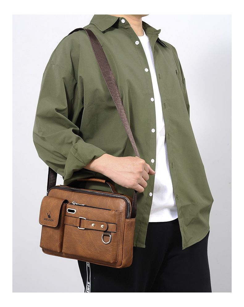 Heren schoudertas messenger bag heren business schoudertas messenger bag handtas heren enkele schouder messenger rugzak heren tas_voghion.com