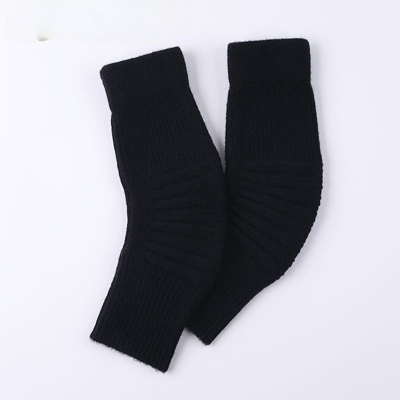 Pure Wool Knee Cover Thickened To Keep Warm Old Cold Legs Men And Women Joints The Elderly Non-slip Wool Cold In Autumn And Winter_voghion.com