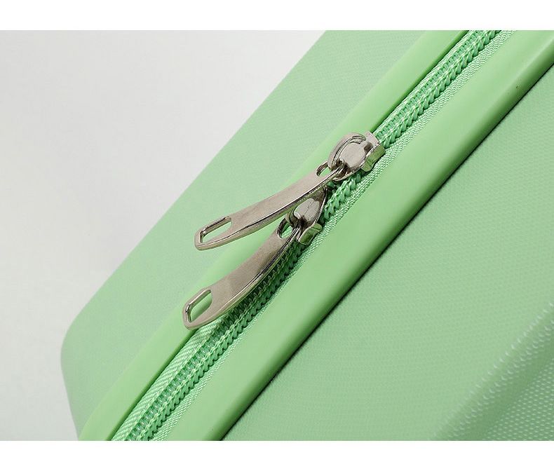 Gepäck 14 "Make-up-Koffer Hohes Erscheinungsbild Mit Geschenk-Hochzeitskoffer Bonbonfarbener Vintage-Koffer Mini-Koffer_voghion.com