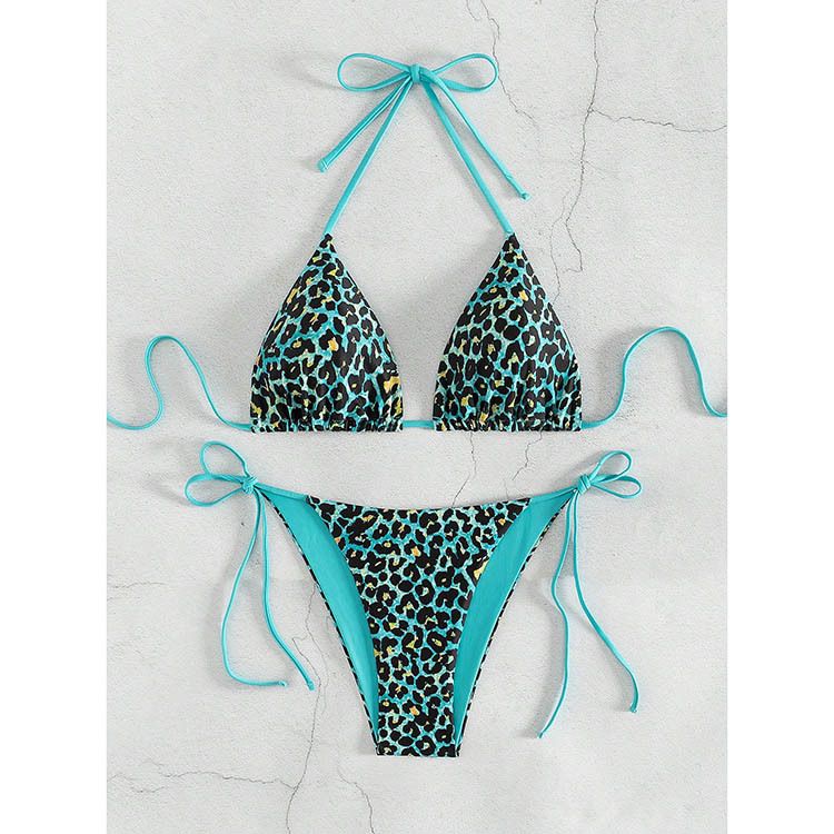 Bademode 2025 Neue Leopard Print Krawatte Sexy Badeanzug Für Frauen_voghion.com