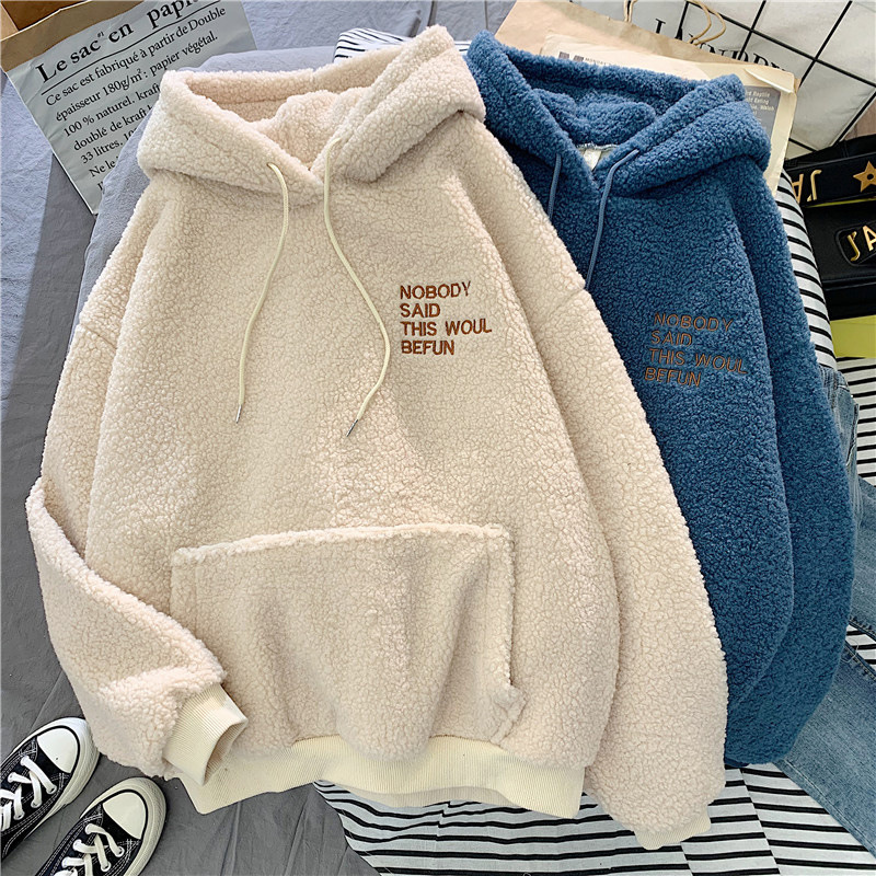 Women's sweatshirts, students' warm coats in autumn and winter_voghion.com