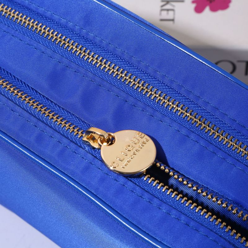 Candy Colored Nylon Waterproof Makeup Large Capacity Cosmetic Storage Travel Toiletry Bag, Size M_voghion.com