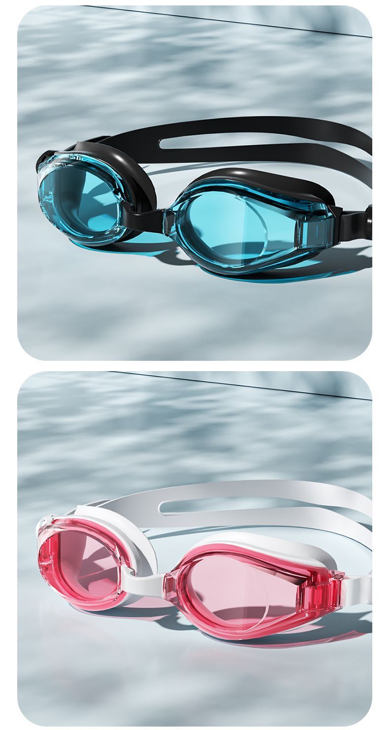 Occhialini per adulti, impermeabili, antiappannamento, con prescrizione HD, unisex, attrezzatura subacquea professionale, occhialini e cuffie da nuoto_voghion.com