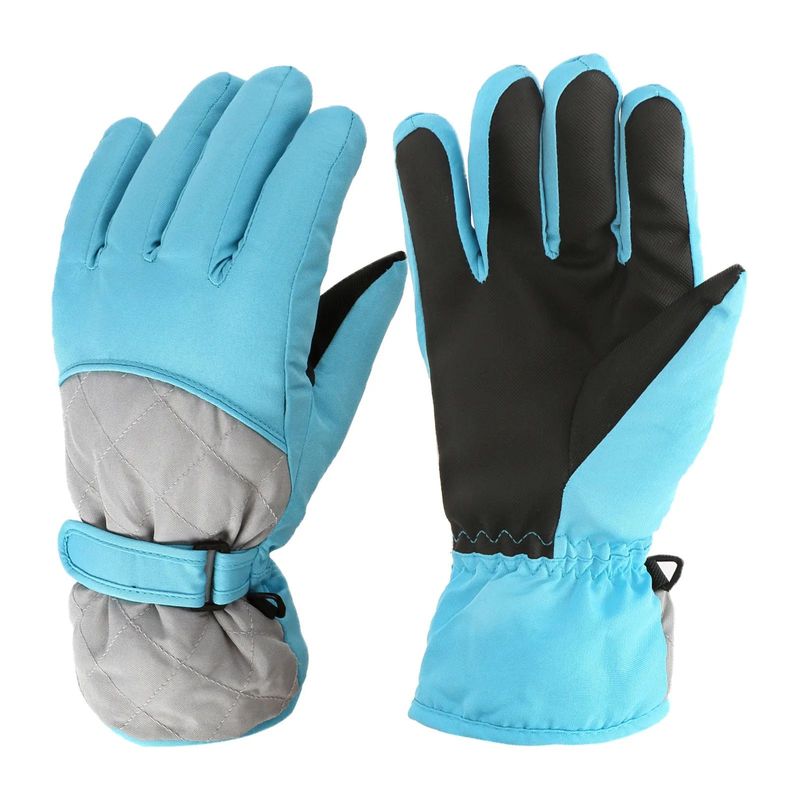 Guantes de invierno para niños y niñas, nuevos y a la moda, cálidos, resistentes al viento, impermeables, gruesos, para mantener los dedos calientes_voghion.com