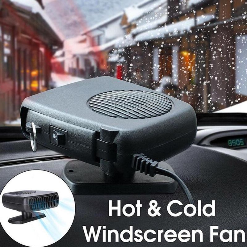 12V/24V Lüfter 200W Elektroheizung Auto Windschutzscheiben-Defroster Deing Demister Auto Anti-Fog-Heizung_voghion.com