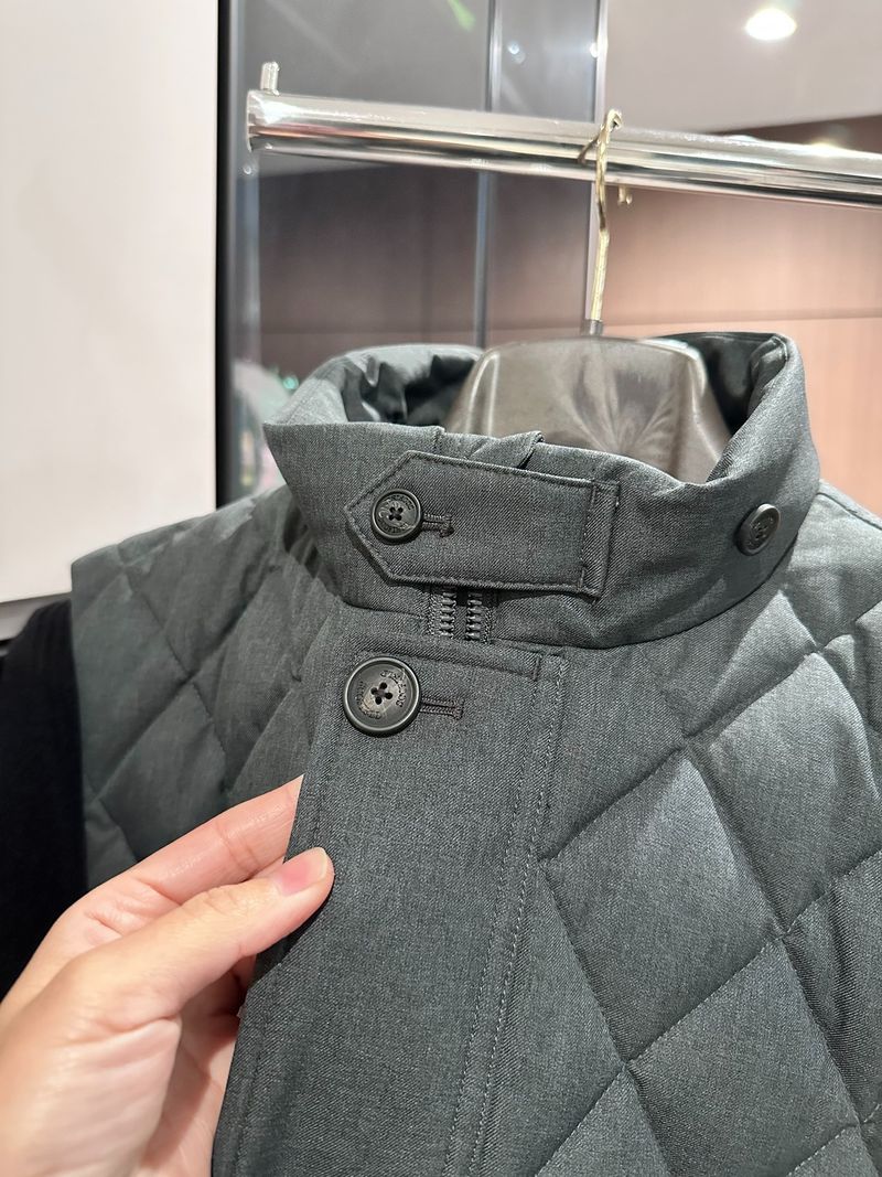 Doudoune sans manches Scofield pour homme, gris foncé, taille 175. Dernière pièce ! Finitions exceptionnelles._voghion.com