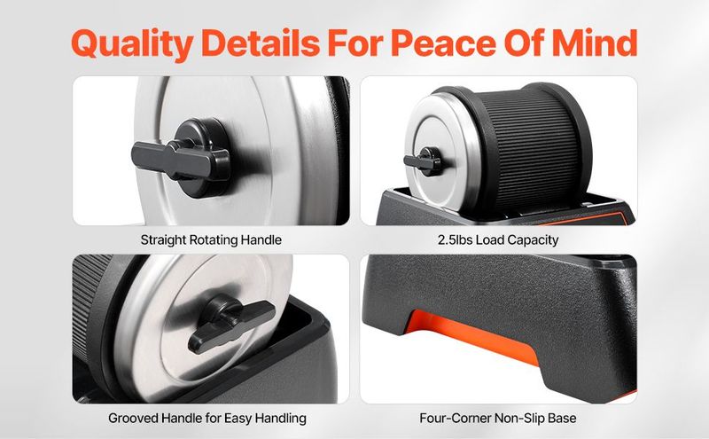 Rock Tumbler Kit 2.5 Lbs Rock Polisher 9 Speeds 9-Day Timer With Grits_voghion.com