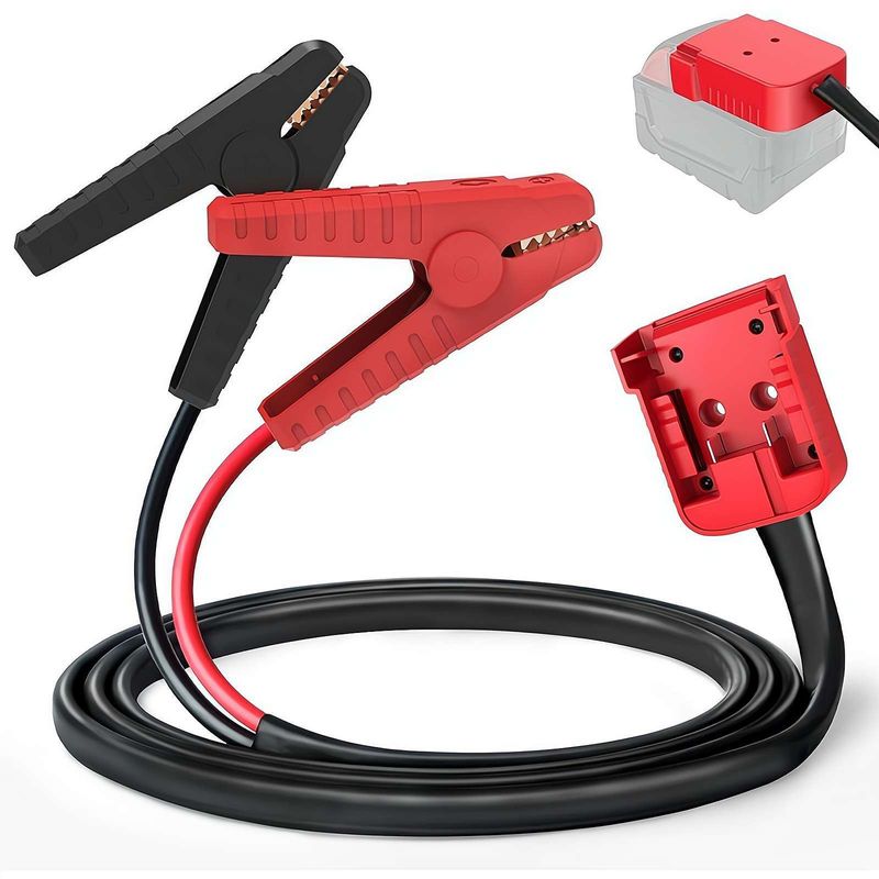 Crossover Starter, Portable Jump Start Kabel Fir Auto Hëllefsstarter_voghion.com