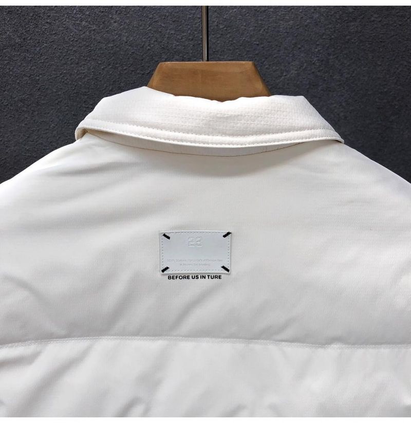 Men's Lightweight Winter Puffer Jacket With Notched Lapel, Stylish Short Coat, Thickened Insulation For Extreme Cold (-50°C), Black/White/Coffee_voghion.com