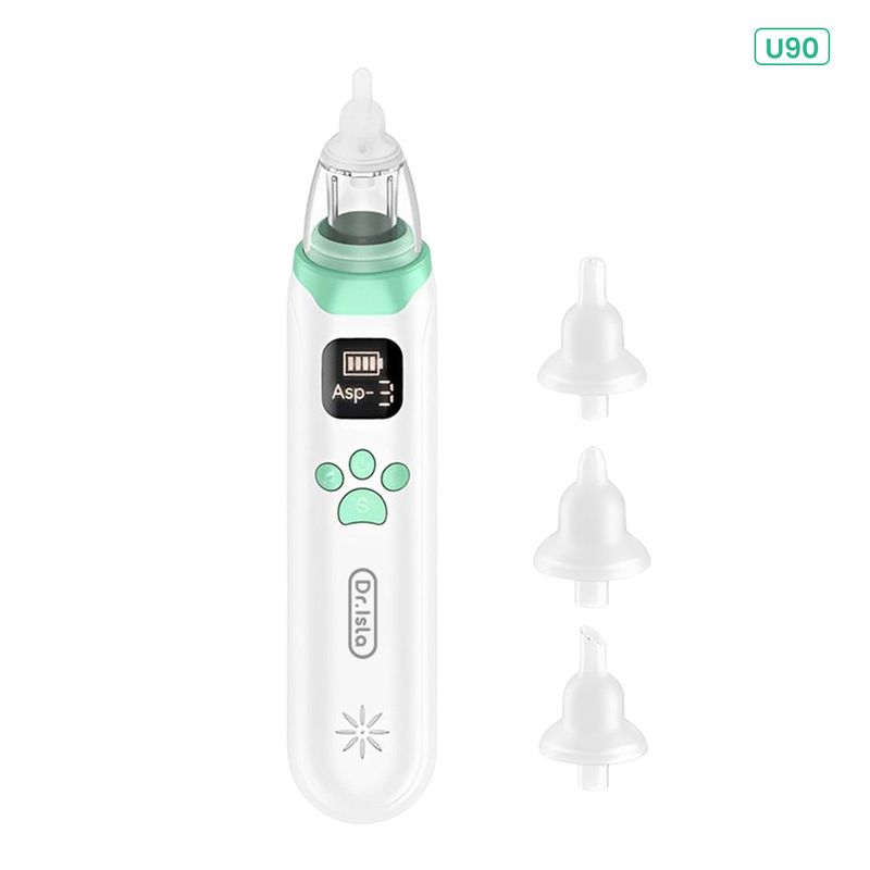 Dr.isla Baby Nose Cleaner Silikonowy Regulowany Ssący Elektryczny Aspirator Do Nosa Dla Dzieci Bezpieczeństwo Wygodny Niski Poziom Hałasu_voghion.com