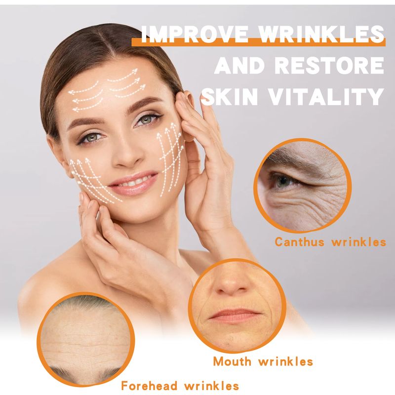 Jaysuing Snail Peptide Deer Bone Collagen Essence Set Ljusar upp fina linjer, motverkar åldrande, återfuktar och stramar upp ansiktshuden_voghion.com