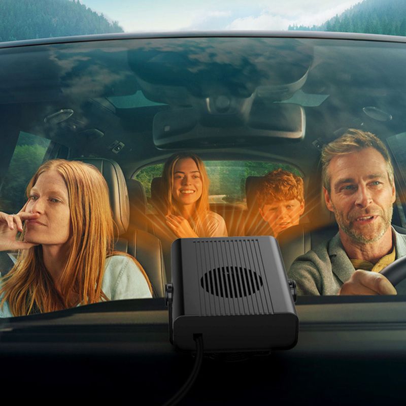 Riscaldatore per auto Riscaldamento e ventola Coog Deer Auto Snow Dispositivo USB per veicoli per ABS Scaldino durevole_voghion.com