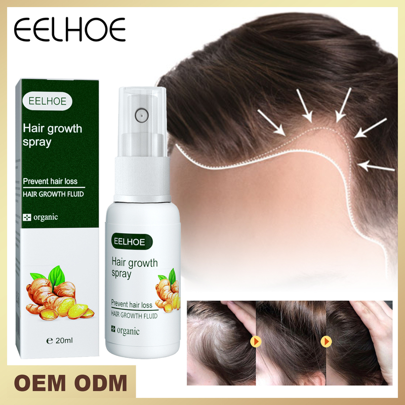 Hår Vacker ingefära tillväxt essens Närande Hårvård Hårrotsvård spray Tough Repair Growth Flytande_voghion.com