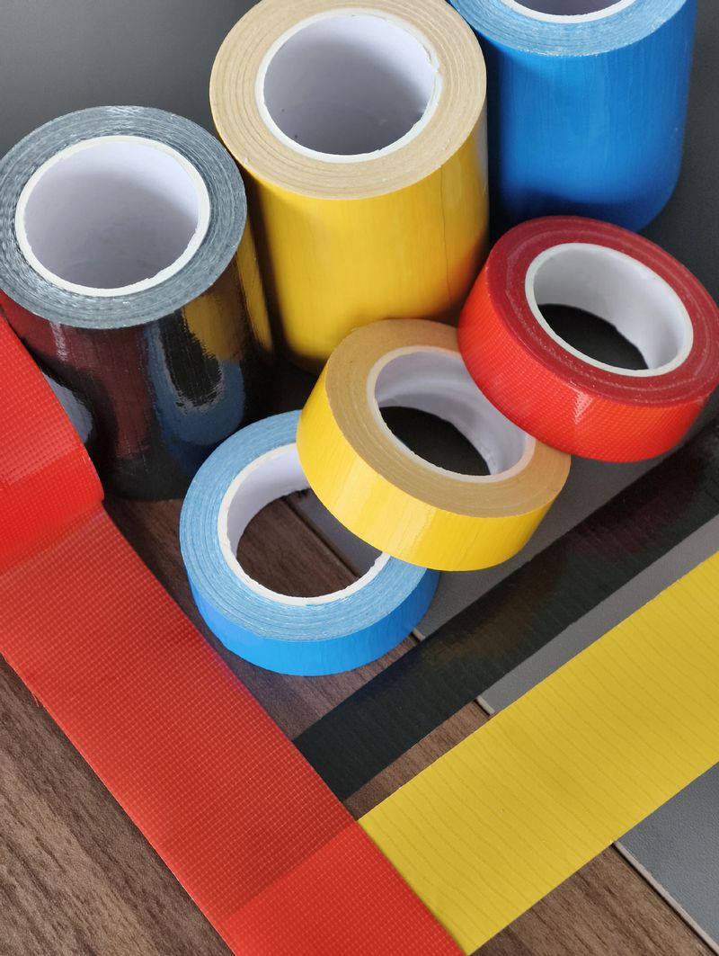 Multicolor Cloth Duct Tape For Carpet Seaming, Floor Marking, Wedding & Events - Waterproof, Writable, Strong Adhesion_voghion.com