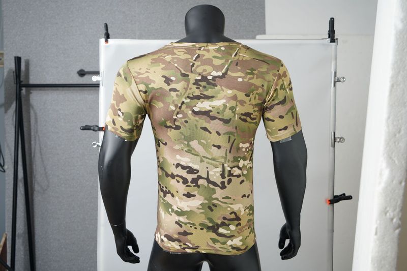 Camouflage T-shirt männer der sommer neue outdoor expansion sport lauf schweiß absorbieren kurzarm atmungsaktive mesh_voghion.com