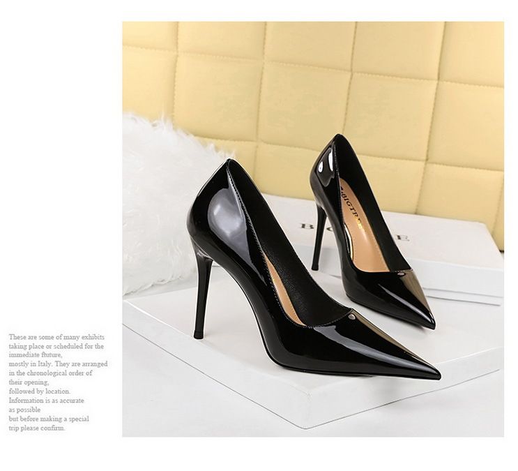 Elegante Pumps mit spitzer Zehenpartie und hohem Absatz für Damen – Schlankmachende und stylische Büro- und Partyschuhe in klassischen Farben (Größen 34-43) Einzelschuhe mit hohem Absatz_voghion.com