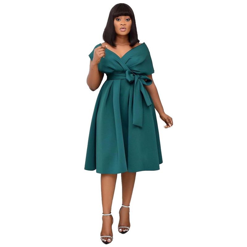 Frauen Herbst Mode Schlanke Spitze Hohl Nähte Afrikanische Große_voghion.com