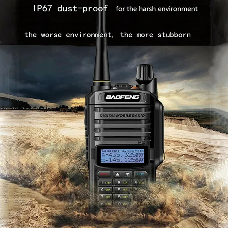 UV-9R Plus Baofeng 15W VHF UHF Walkie Talkie Radio bidireccional portátil de banda dual_voghion.com