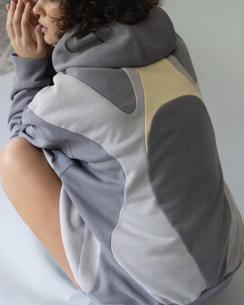 Abbigliamento maschile patchwork irregolare Harajuku pullover oversize a maniche lunghe felpa da uomo street wear_voghion.com