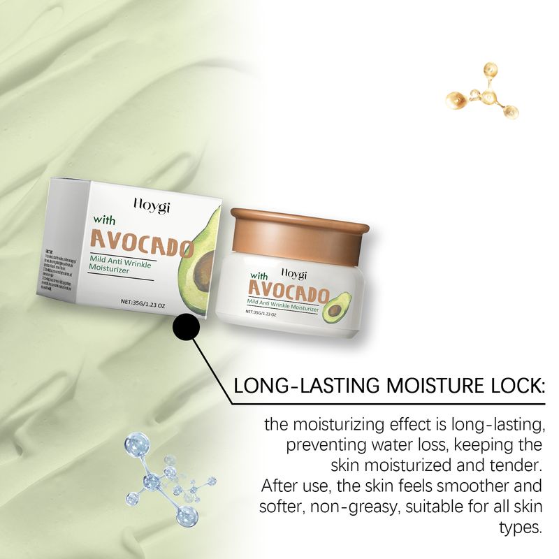 Hoygi Avocado Moisturizing Cream Moisturizes, Firming And Improving Skin, Soft, Tender And Repairing Cream_voghion.com