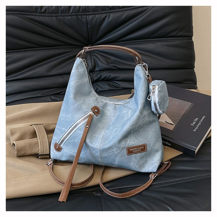 Zaino semplice per il tempo libero, grande capacità, nuova borsa a tracolla per primavera ed estate, la borsa da pendolare più popolare di quest'anno_voghion.com