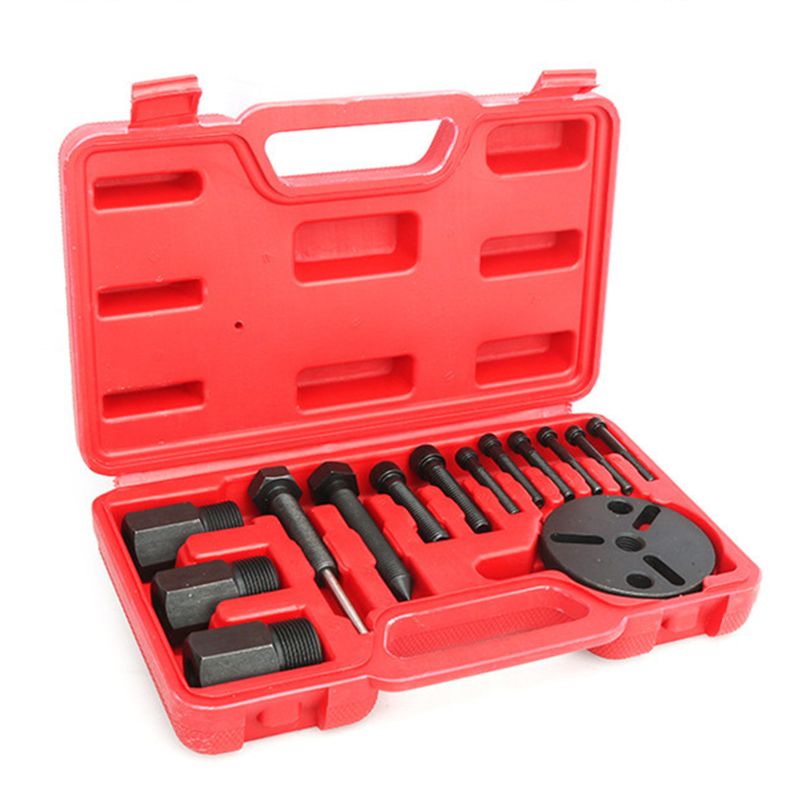 Bilverktøy AC Clutch Demonteringssett Bil Klimaanlegg Kompressor Lager Hurtigavtrekkersett Legering_voghion.com