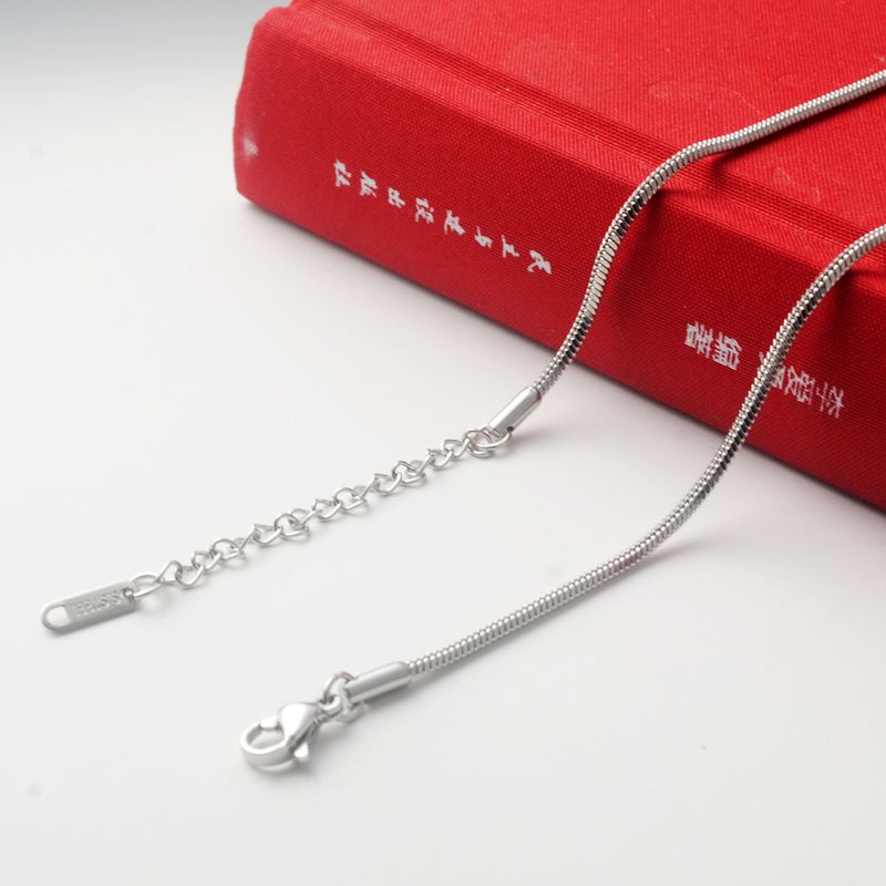 Accessori per gioielli in acciaio inossidabile con placcatura quadrata in stile semplice, 1 pezzo_voghion.com