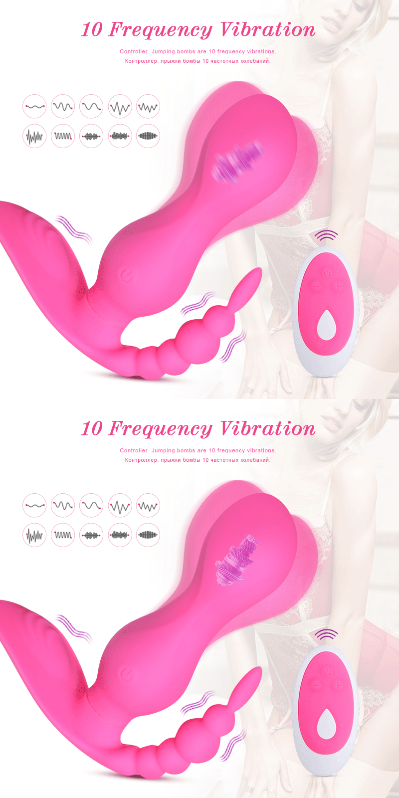Indossabile vibratore vibratore invisibile mutandine vibranti masturbatore strapon vibratore stimolatore clitorideo Panty Vibra2023_voghion.com