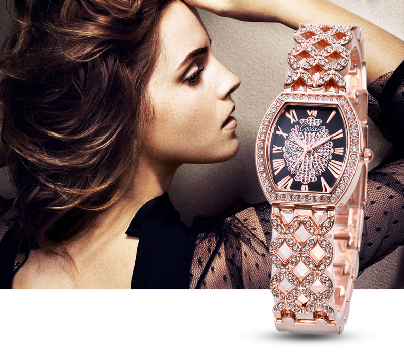 Orologio da donna Orologio con diamanti Orologio da donna al quarzo Orologio_voghion.com