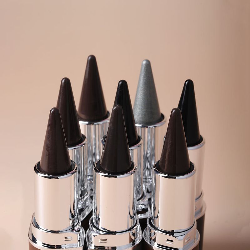 Ombretto e eyeliner combinati, opachi, a lunga tenuta, impermeabili, ad asciugatura rapida, eyeliner, eyeliner nero freddo e solido._voghion.com