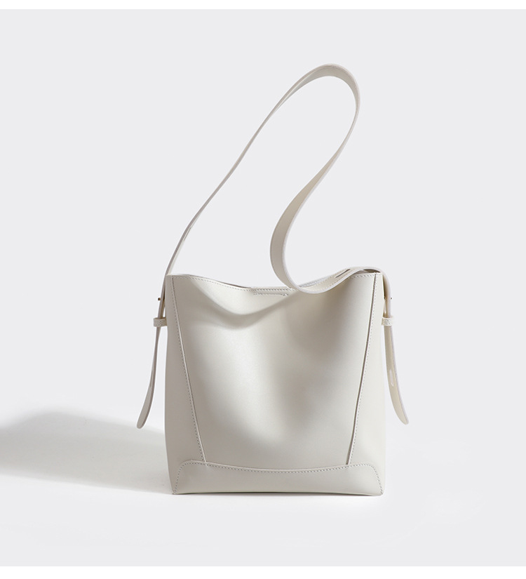 Borsa a secchiello da donna, borsa da donna, borsa a secchiello di grande capacità, borsa da donna, borsa a tracolla singola, borsa diagonale retrò_voghion.com