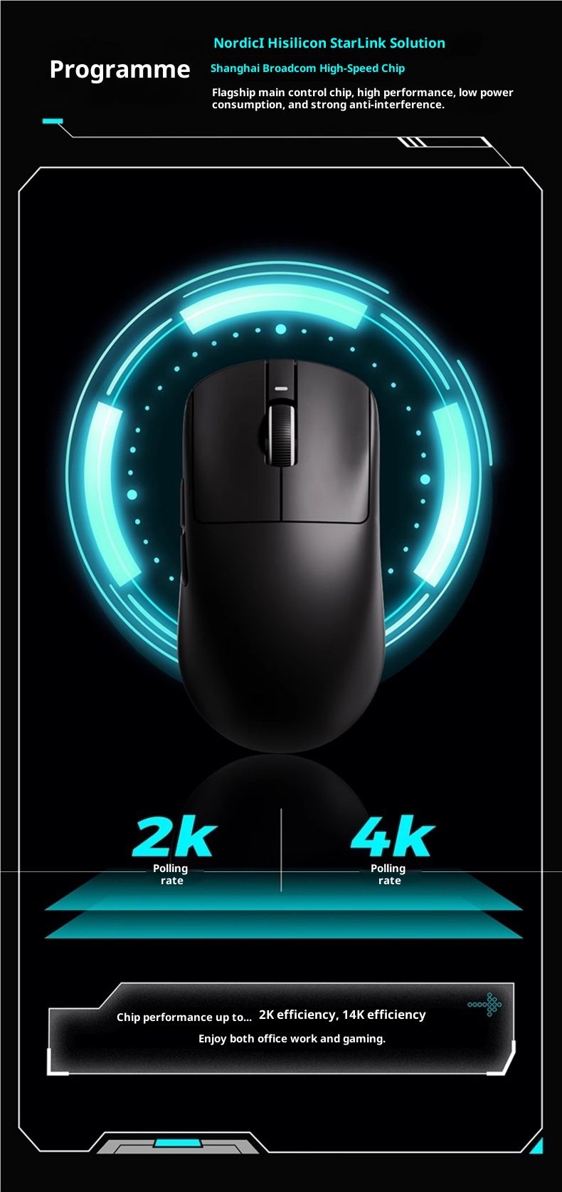 Digitex VXE Dragonfly R1 Kabellose Bluetooth-Maus für Gaming und E-Sport – Lange Akkulaufzeit – Ultraleicht – Ergonomisches Design_voghion.com