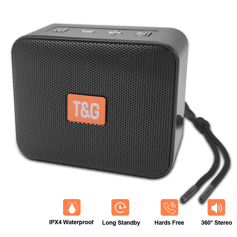 Altoparlante portatile wireless compatibile Piccolo altoparlante wireless esterno Supporto per musica USB TF Card Tuner Radio_voghion.com