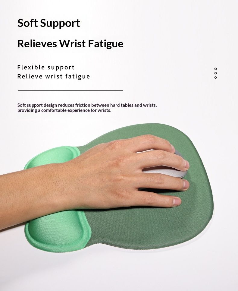 NeoGear Handgelenkauflage für Frauen, verdicktes, rutschfestes Silikon, Mauspad für Herren im Büro und beim Gaming_voghion.com