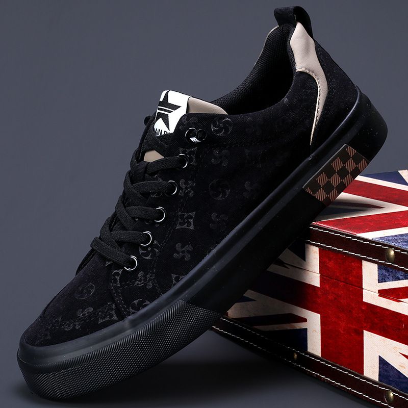 Flash Step Herren Canvas Board Freizeitschuhe 24826_voghion.com