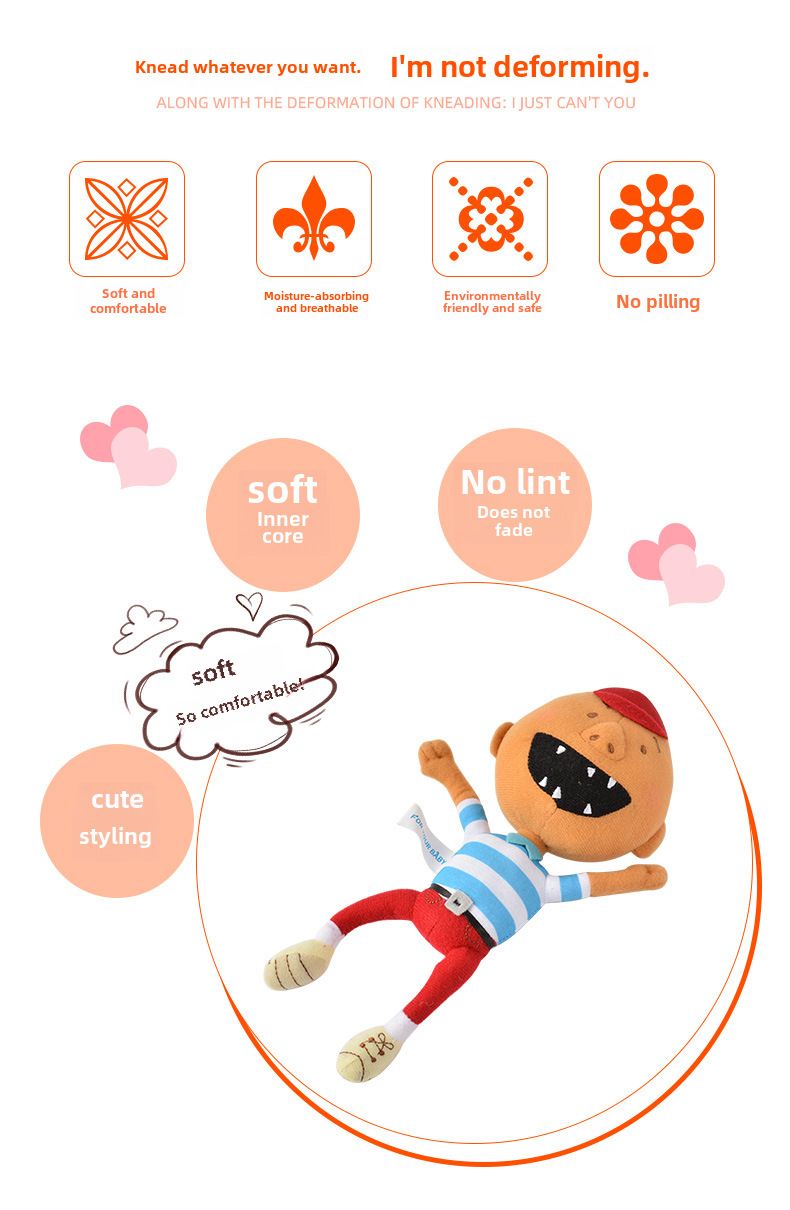 Fornecimento direto da fábrica de brinquedos de pelúcia curtos para crianças, boneca pequena, presente de boneca, brinquedos de pelúcia, atacado_voghion.com